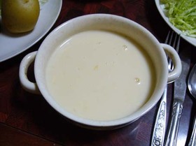 にんにくのクリームスープ