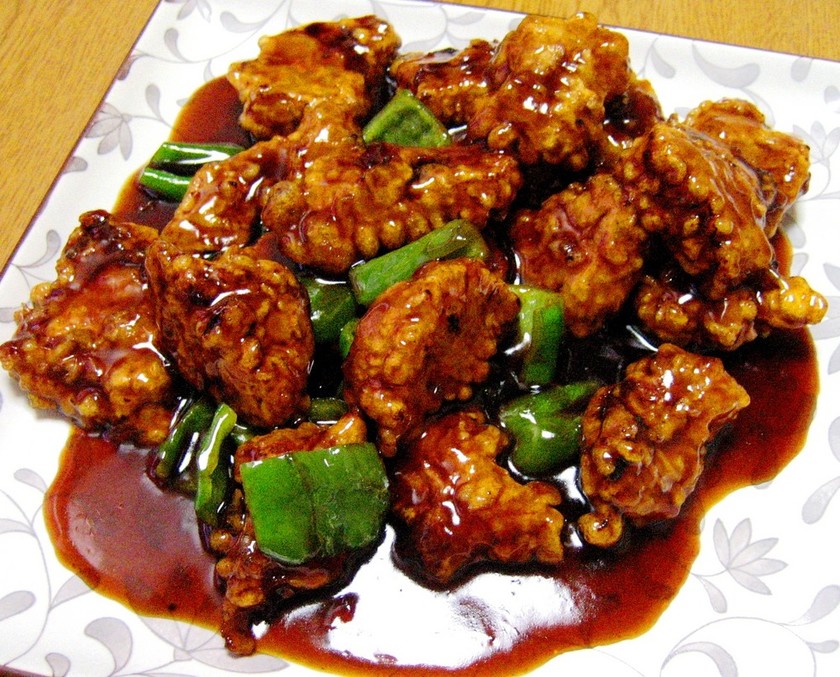 *豚肉の唐揚げ黒酢あんかけ* by Masupuunya 【クックパッド】 簡単おいしいみんなのレシピが356万品