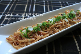 梅素麺サラダ