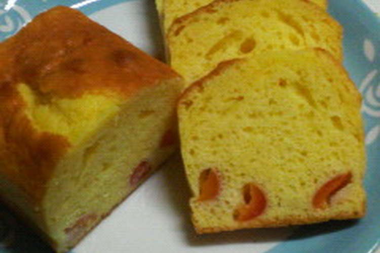 簡単まるごとさくらんぼのパウンドケーキ レシピ 作り方 By 奈央ぽん クックパッド