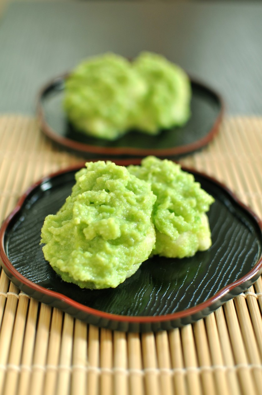 東北の夏菓子　ずんだ餅（ずんだ餡）