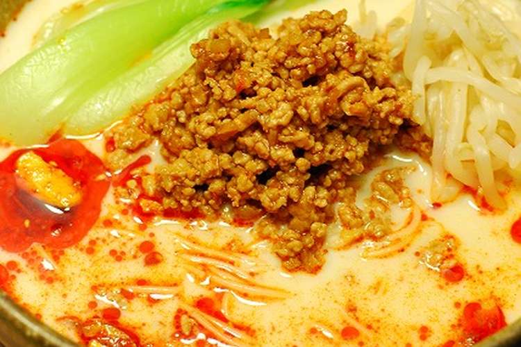 夏 食べるラー油入り 冷やし豆乳坦々素麺 レシピ 作り方 By バンビ クックパッド 簡単おいしいみんなのレシピが355万品