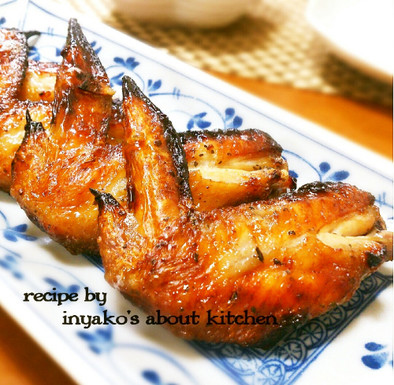 ✪鶏手羽先の簡単マヨ漬けグリル焼き✪の写真