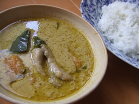 フライパンで20分 タイのグリーンカレー