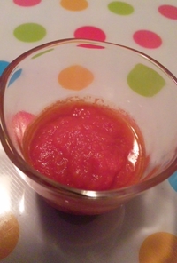 冷凍トマトで簡単トマトペースト