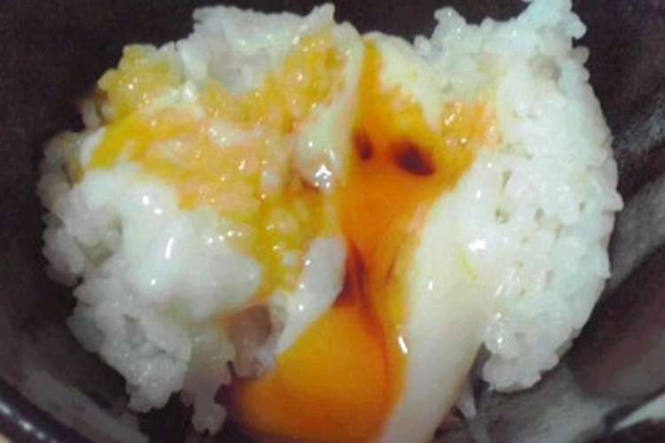 温泉卵かけご飯 Otkg レシピ 作り方 By あみ風ママ クックパッド 簡単おいしいみんなのレシピが356万品