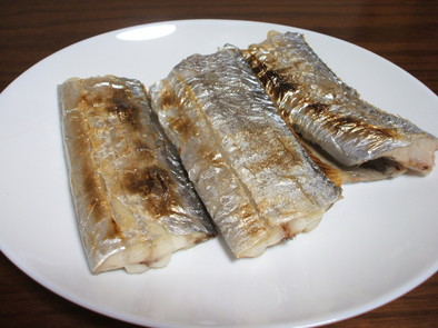 太刀魚の塩焼きの写真