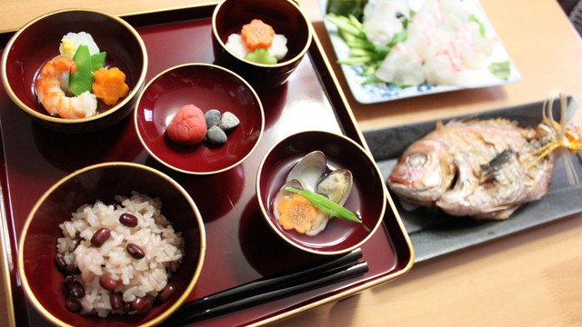 おめでとう１００日 お食い初め 煮物 レシピ 作り方 By さくらちゃんママ クックパッド