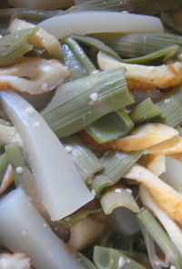 孟宗竹の炒め煮みそ味