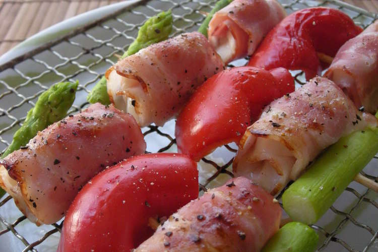 ｂｂｑに ホタテ貝柱とベーコンの串焼き レシピ 作り方 By ルクルーゼ クックパッド 簡単おいしいみんなのレシピが350万品
