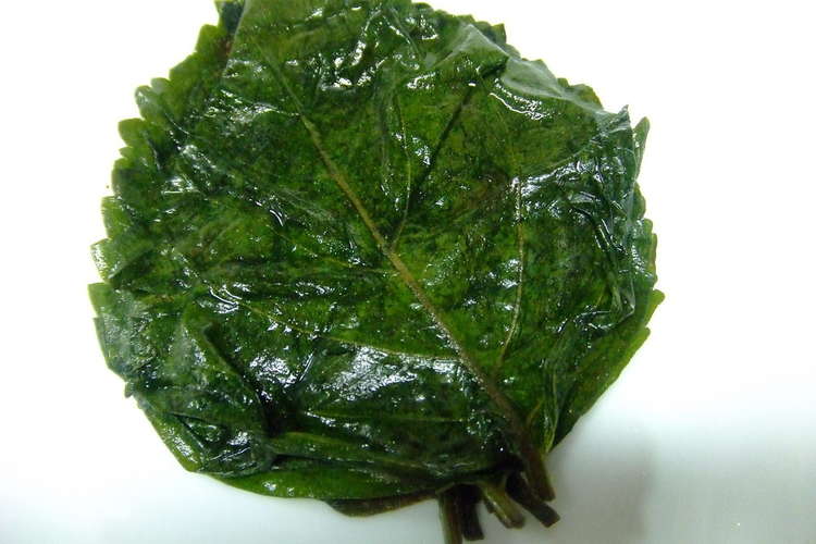 大葉消費 おにぎりに 大葉の塩漬け レシピ 作り方 By るぅ クックパッド 簡単おいしいみんなのレシピが350万品