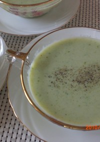 ピーマンの冷製スープ