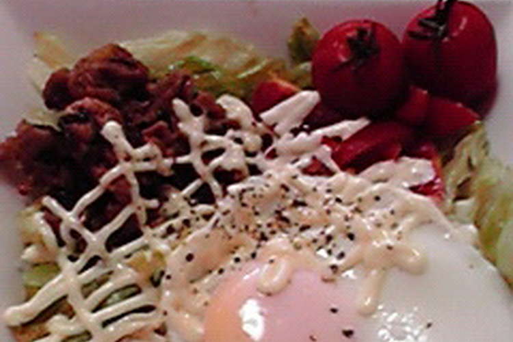 残った焼肉で カフェ風一人簡単ランチ レシピ 作り方 By げっと クックパッド 簡単おいしいみんなのレシピが354万品