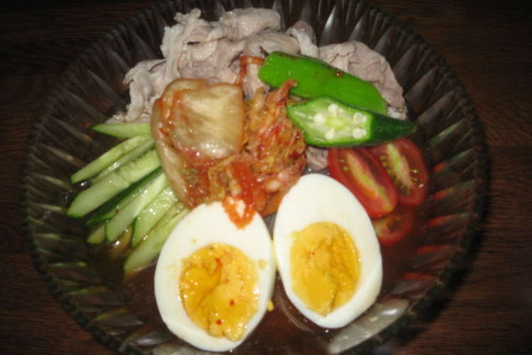 簡単手作りスープで 豚しゃぶ冷麺 レシピ 作り方 By クララ クックパッド 簡単おいしいみんなのレシピが359万品