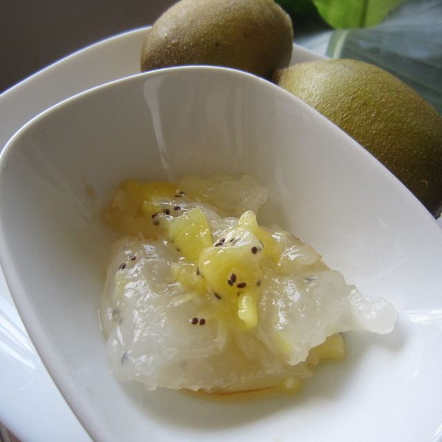 フルーツサイダー わらび餅 ﾟ ﾟ レシピ 作り方 By ミニチュアバジル クックパッド 簡単おいしいみんなのレシピが351万品