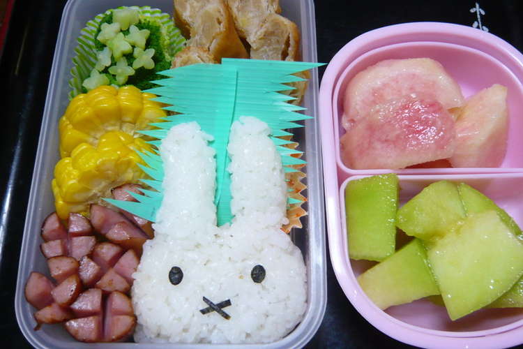 キャラ弁 ミッフィー レシピ 作り方 By なっちゃん クックパッド 簡単おいしいみんなのレシピが375万品