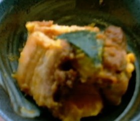 かぼちゃと豚肉の中華風煮込み