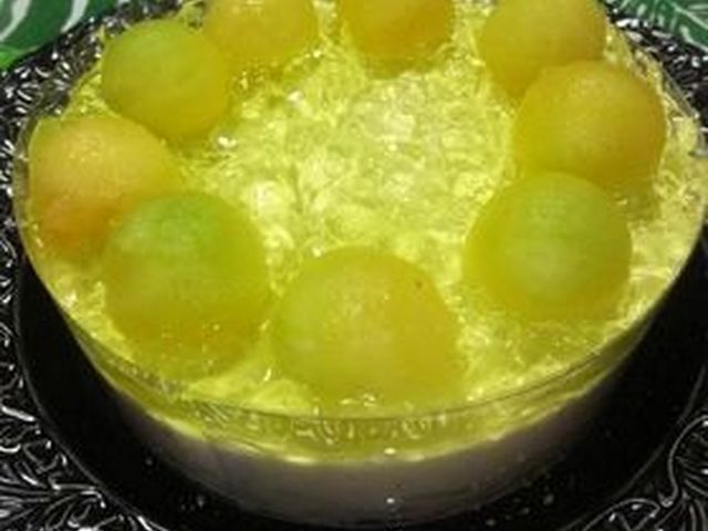贅沢メロンとマスカルポーネのチーズケーキ レシピ 作り方 By Tink クックパッド