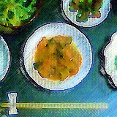 ラタトゥイユのような食べ物の写真
