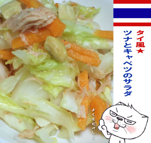 タイ風★ツナとキャベツのサラダの画像