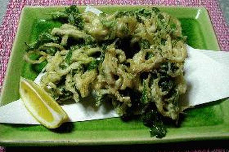 白魚のかき揚げ レシピ 作り方 By お気楽主婦 クックパッド