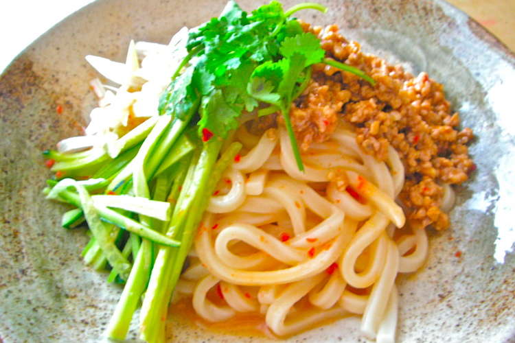 冷やし坦々うどん レシピ 作り方 By ケンちゃんキッチン クックパッド 簡単おいしいみんなのレシピが355万品