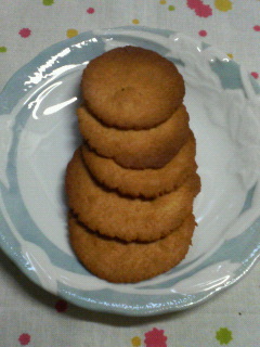 サクサクパリパリノンオイル蜂蜜クッキー♪の画像