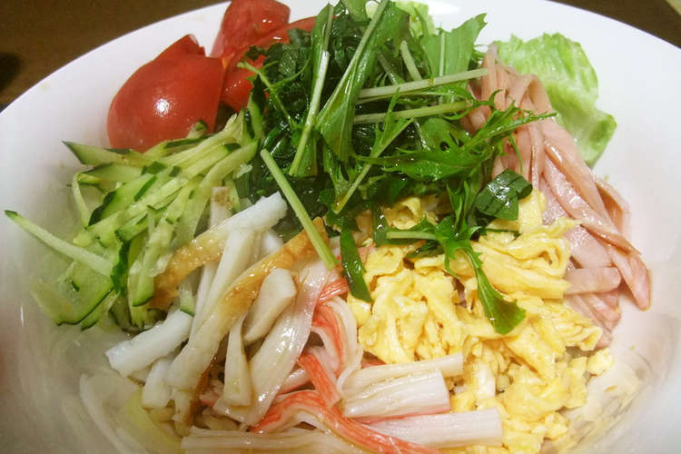 自家製 冷やし中華のたれ レシピ 作り方 By まお クックパッド 簡単おいしいみんなのレシピが355万品