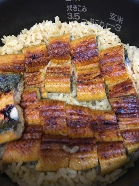 絶品☆うなぎの炊き込みご飯♪
