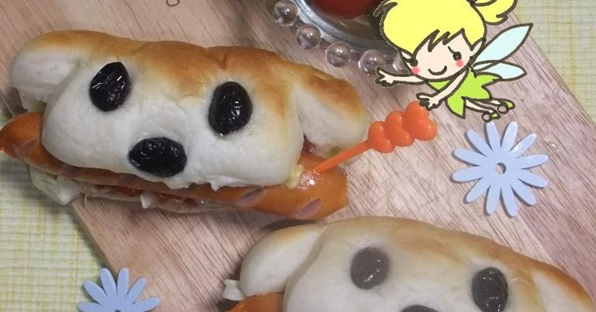 ウインナーくわえた犬 ホットドッグ レシピ 作り方 By Tink クックパッド 簡単おいしいみんなのレシピが354万品