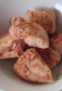 ☆鶏のササミのケチャップ蒸し煮☆