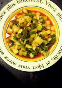 胡瓜と大葉のサラダ