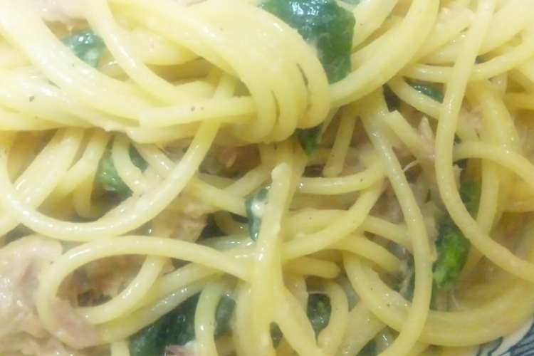 ツナとほうれん草の冷製パスタ レシピ 作り方 By さとみむし クックパッド 簡単おいしいみんなのレシピが363万品