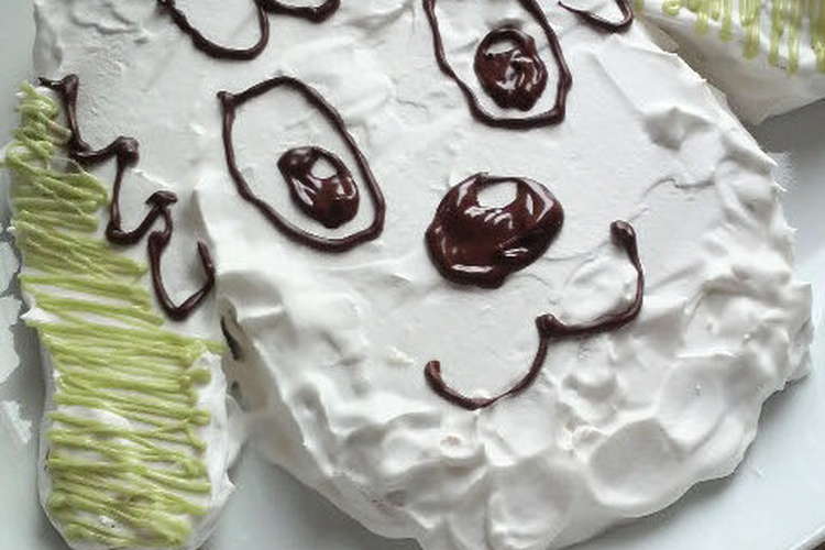 祝 １歳 わんわん バースデーケーキ レシピ 作り方 By ゆぴむん クックパッド