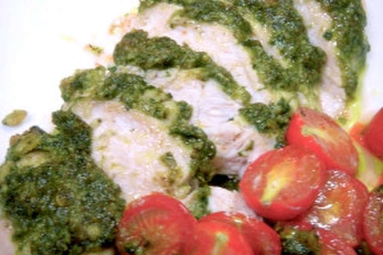 自家製ソースで バジルチキン レシピ 作り方 By Cocoん家の台所 クックパッド