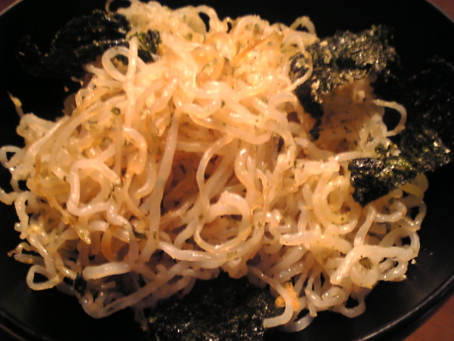 糸こんにゃくのＷチーズＷ海苔Ｗ胡麻炒めの画像