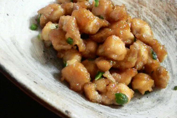 柚子胡椒風味 鶏軟骨のポン酢炒め レシピ 作り方 By 徹嫁っち クックパッド 簡単おいしいみんなのレシピが362万品
