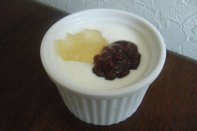 私の大好きなしるこサンド風ヨーグルト レシピ 作り方 By 姉ぶた クックパッド 簡単おいしいみんなのレシピが367万品