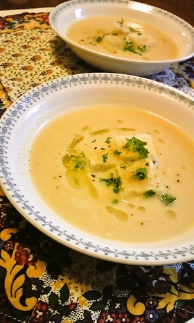 トルコの家庭料理☆ひよこ豆のタヒンスープ