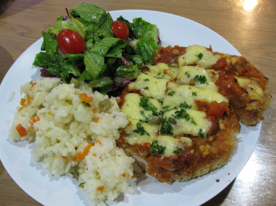 チキンパルミジャーナのレシピ