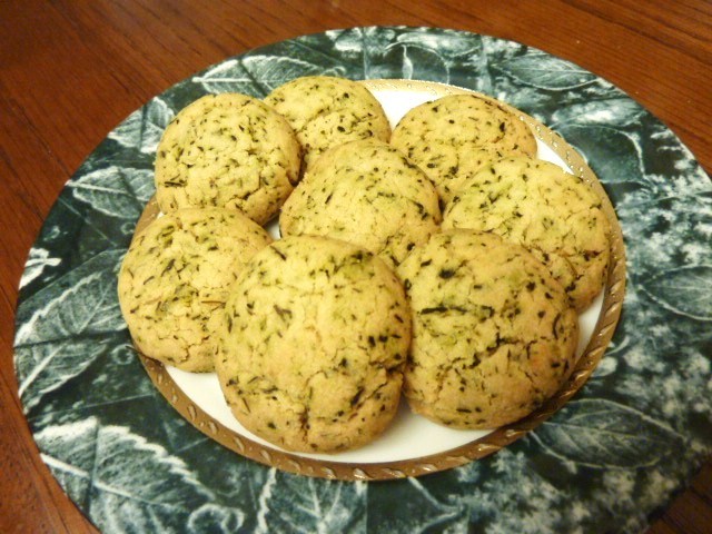 サクサクッ！緑茶香るクッキーの画像