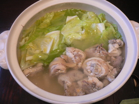 スープを楽しむ☆博多の水炊き