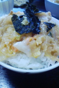 かき揚げ天ぷらトロトロ卵とじ丼