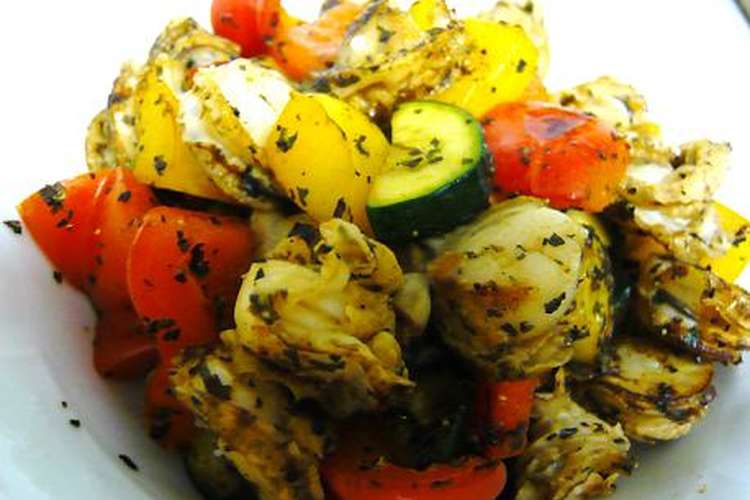 ベビーホタテと野菜のペッパーハーブ炒め レシピ 作り方 By だるまっち クックパッド 簡単おいしいみんなのレシピが360万品