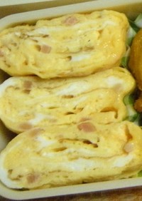 お弁当に❀生姜とかつおの卵焼き
