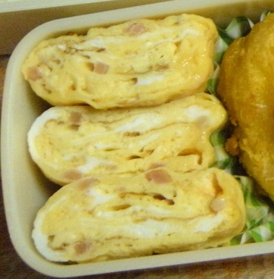 お弁当に❀生姜とかつおの卵焼きの画像