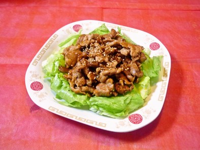✿豚肉の韓国風ピリ辛炒め✿の写真
