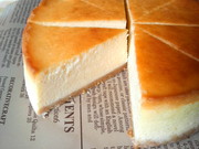 ニューヨークチーズケーキの写真