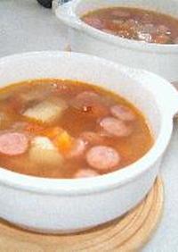 我が家のスープ☆おなかいっぱいミネストローネ
