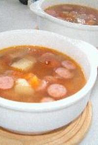我が家のスープ☆おなかいっぱいミネストローネ